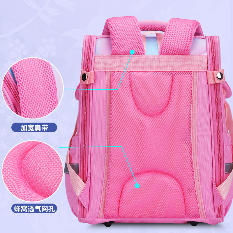 Children's Primary School Student Space Schoolbag Gradient Integrated 1-6 Age Children Backpack Factory Wholesale