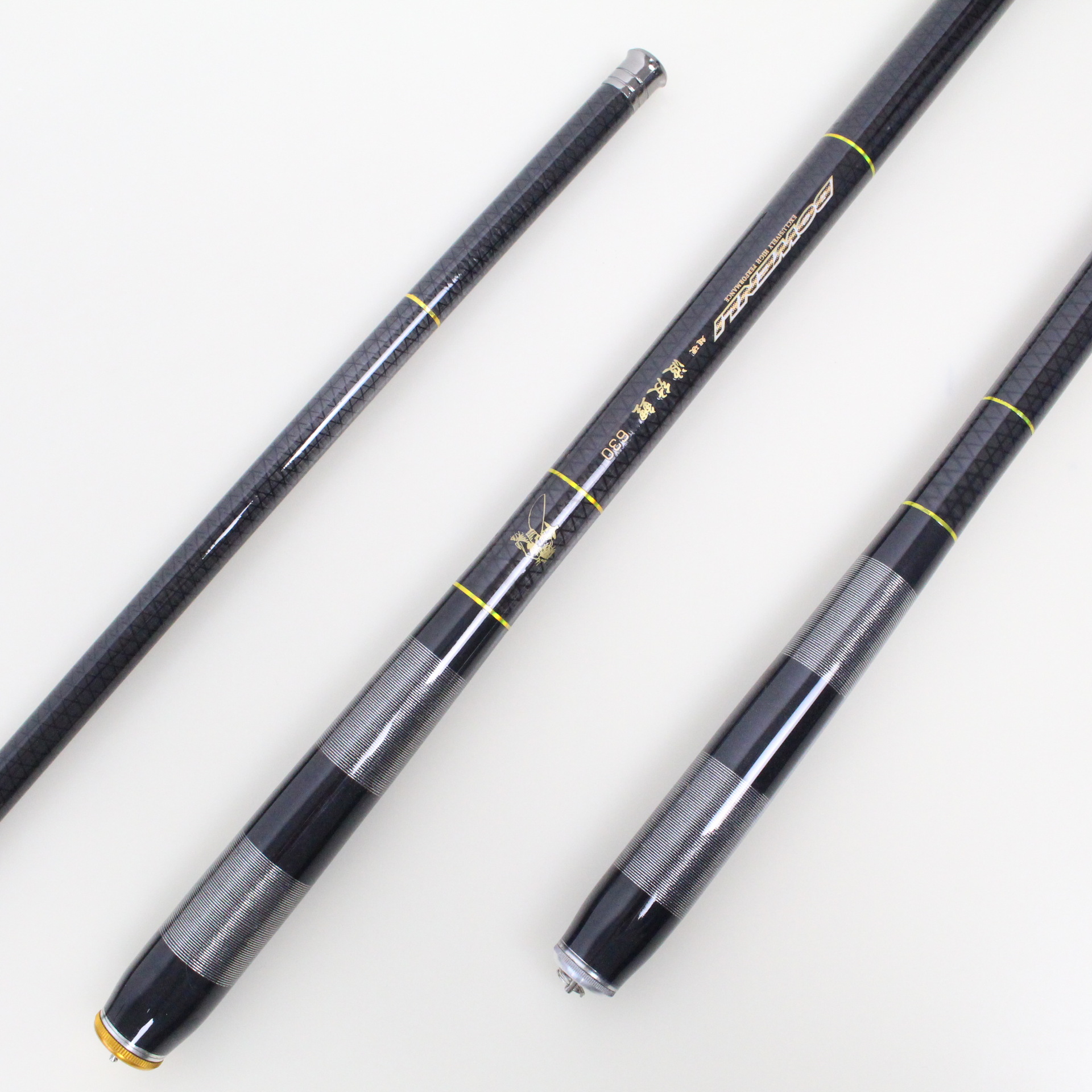 波纹鲤碳素鱼竿短节溪流竿3.6米手竿4.5米鱼杆5.4米手杆6.3米