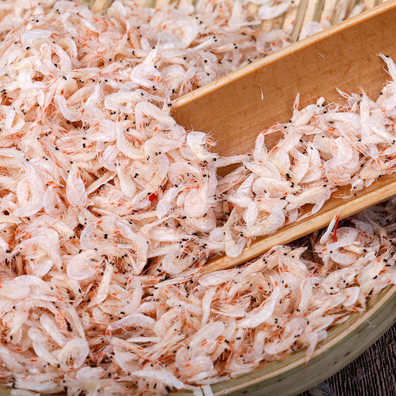 虾皮海米持续新鲜淡干虾米干货虾仁虾干宝宝煲汤海鲜水产批发工厂