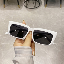 墨镜女2021新款潮感时尚太阳镜夏海边防紫外线街拍复古眼镜3361
