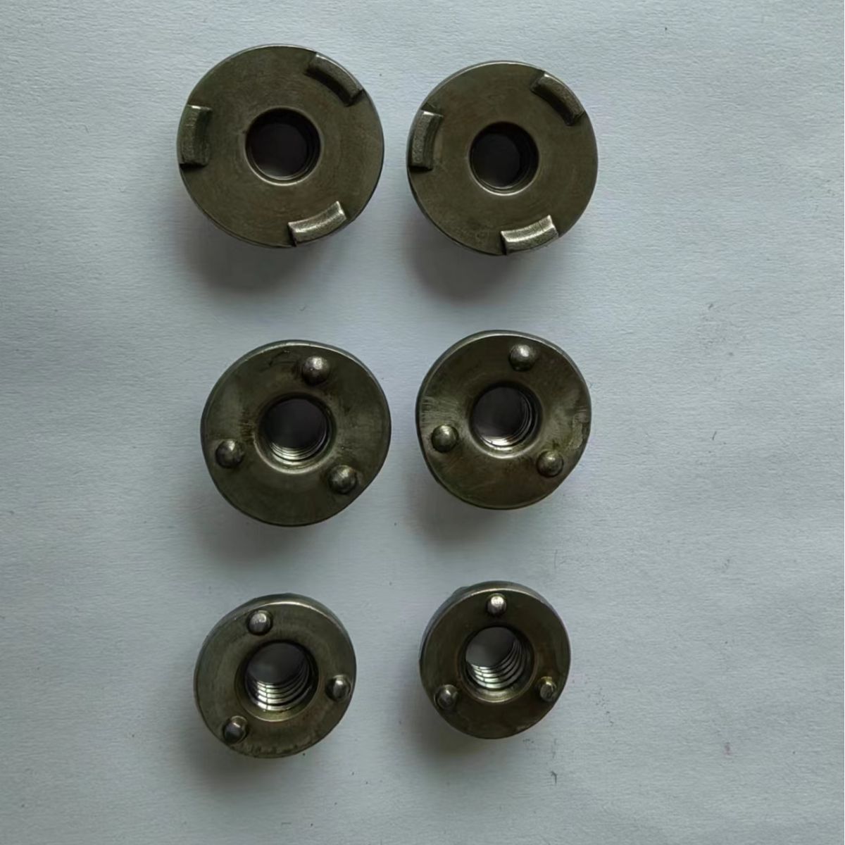 Spot Goods M6 Flange Welding Nut Q364-Welding Hexagon Nut with Collar Long Welding Spot round Welding Spot Small Kit Special