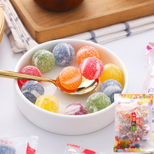 日本进口松屋制果多彩混合水果糖彩球硬糖雪花球形糖婚庆送礼喜糖