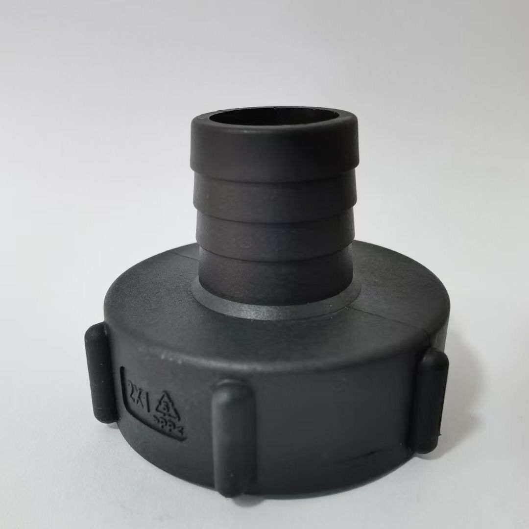 pp塑料吨桶接头60粗丝转27毫米软管接口