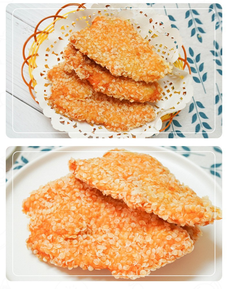 雪花鸡排半成品冷冻包邮鸡胸肉大鸡排裹粉奥尔良鸡排油炸1kg