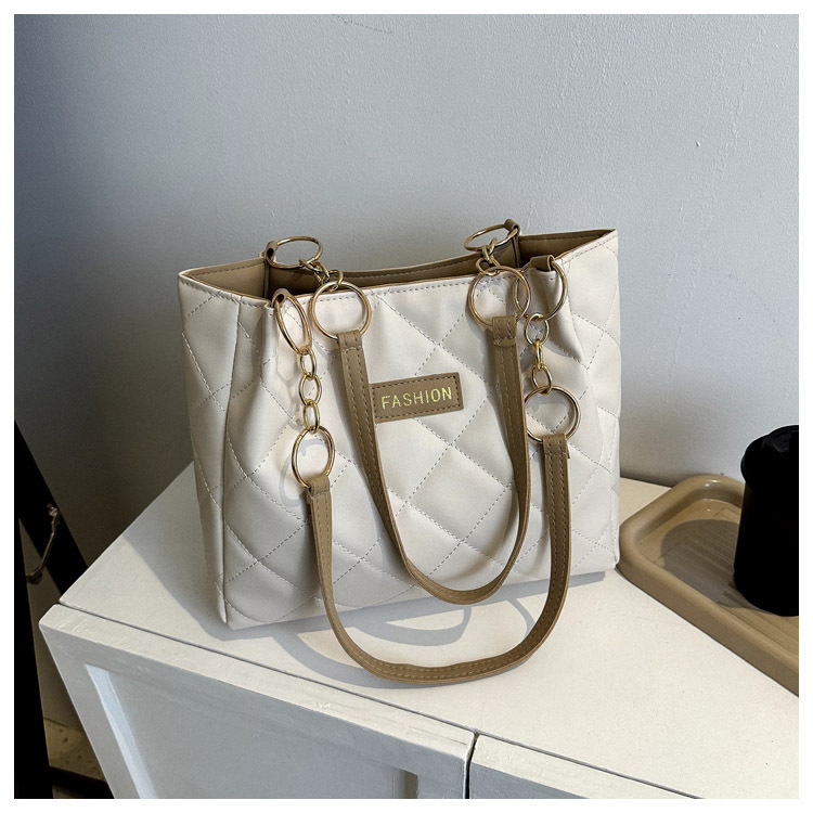 Casual Spring Bag Women 2023 New Portable and Fashion Large Capacity Tote Color Matching Design One Shoulder Underarm Bag