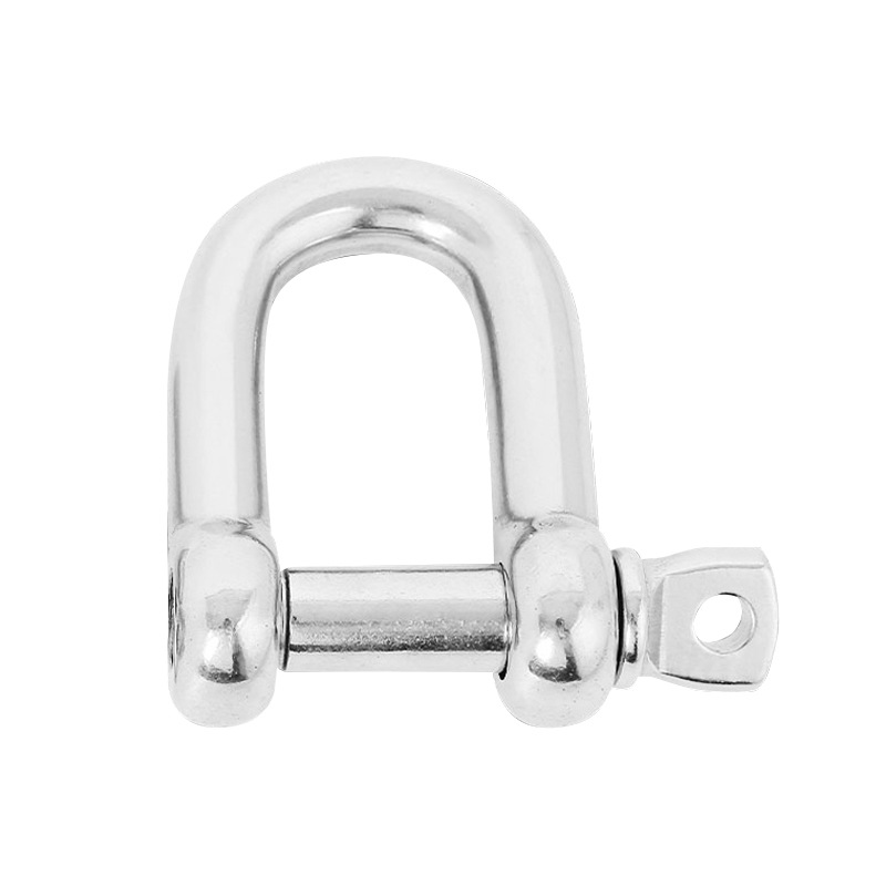 Factory in Stock Bow Shackle D-Type American Shackle Rigging Lifting Shackle Hook U-Shaped Shackle Ring Horseshoe Ring