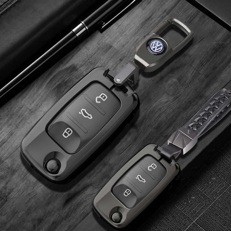 适用大众钥匙套途观l速腾宝来朗逸plus途岳途昂x探歌探岳车包壳扣