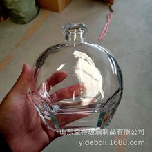 创意晶白料白酒玻璃瓶洋保健药酒自酿果酒空定制开模具烤花