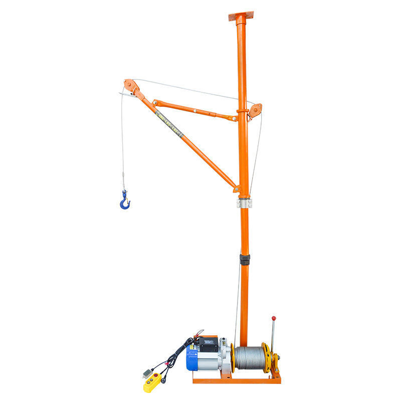 室内吊机220v电动提升机家用小型升机小吊机吊沙建筑装修吊运机