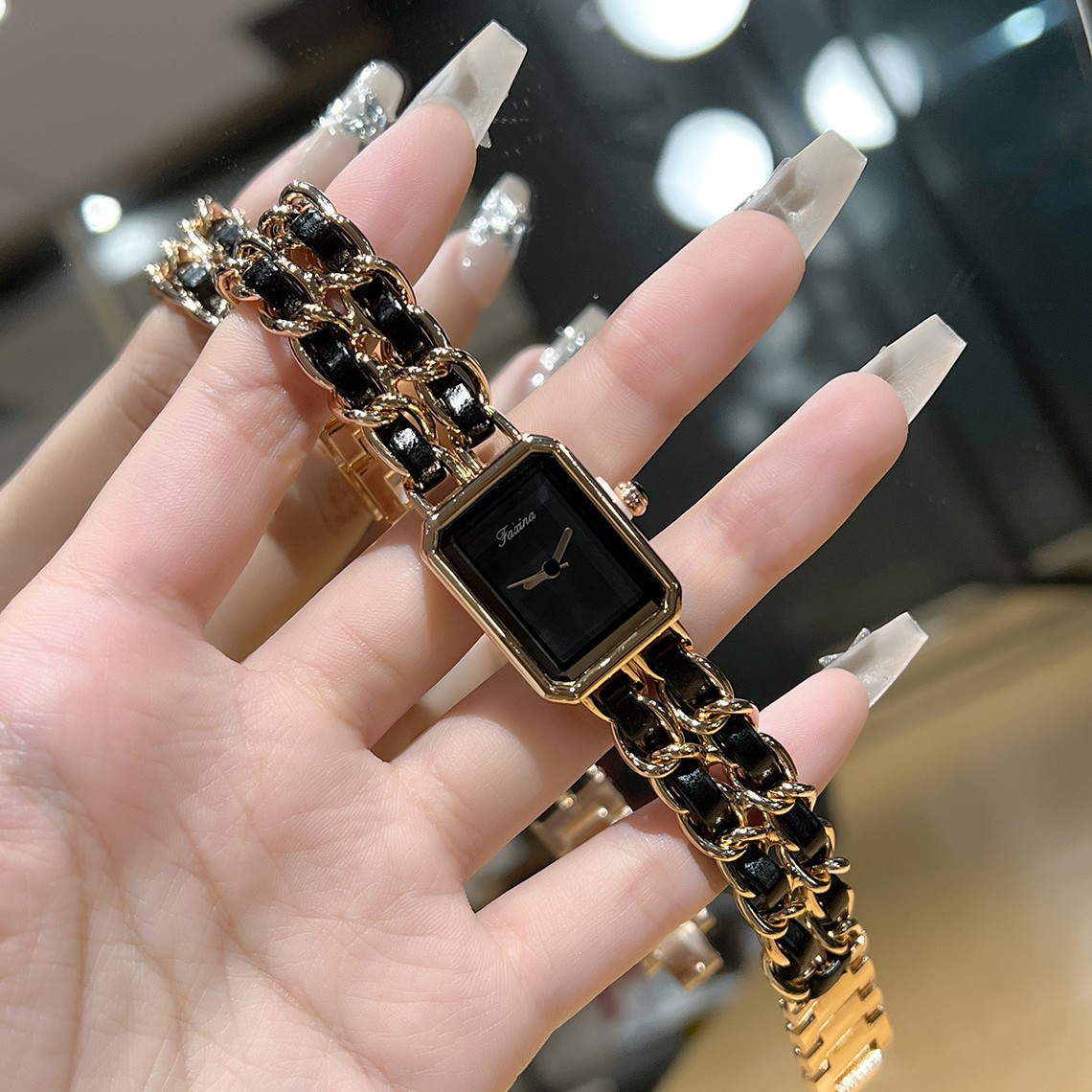 时尚小香风手表抖音爆款女名表正品手链表防水石英表女士手表批发