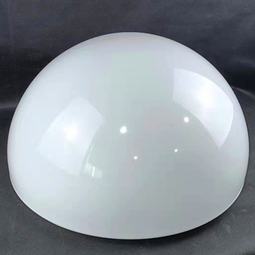 亚克力奶白色灯罩 亚克力球形罩 亚克力灯罩 亚克力罩子