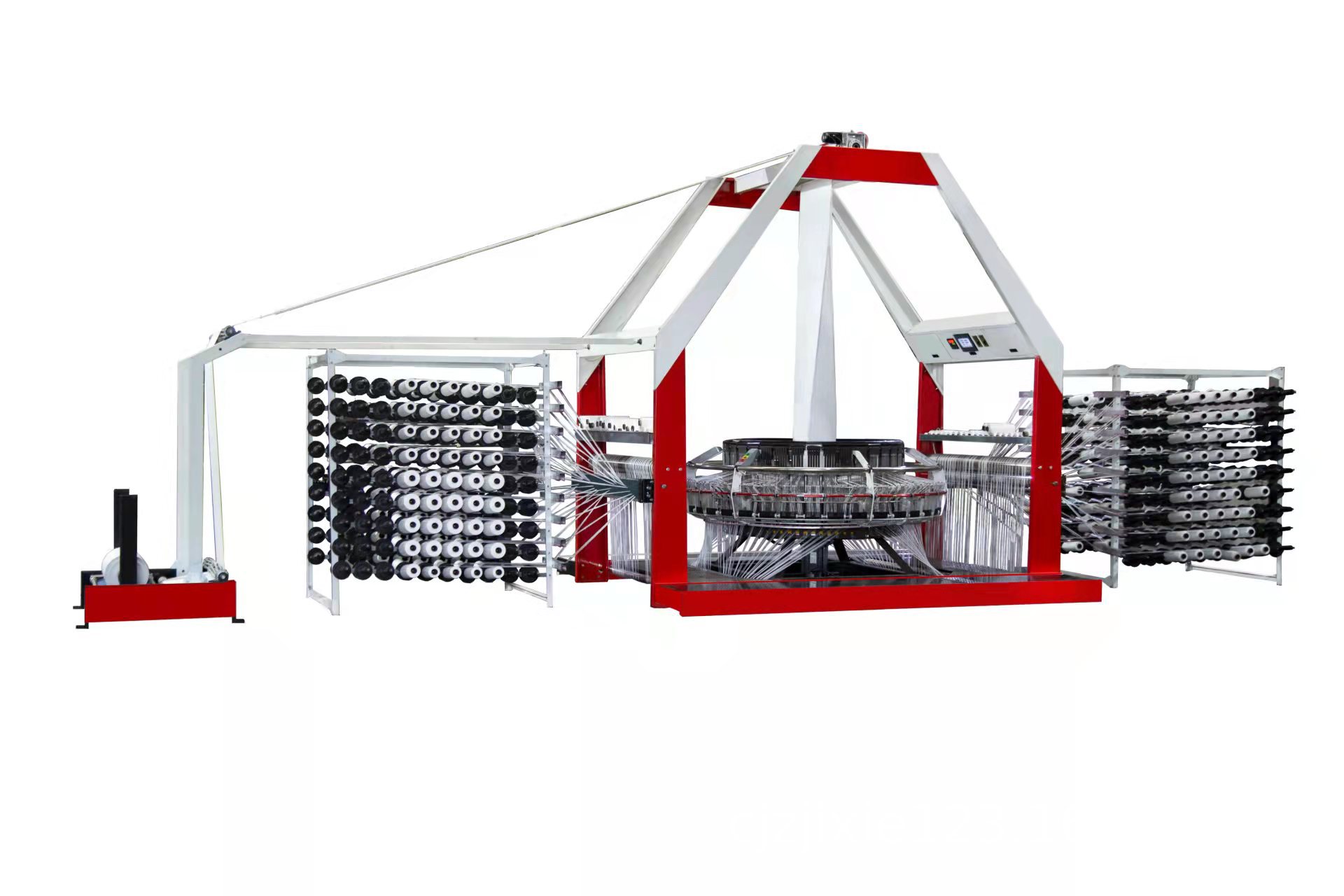 编织袋4梭6梭圆织机 编织袋生产线编织机 编织袋成套设备