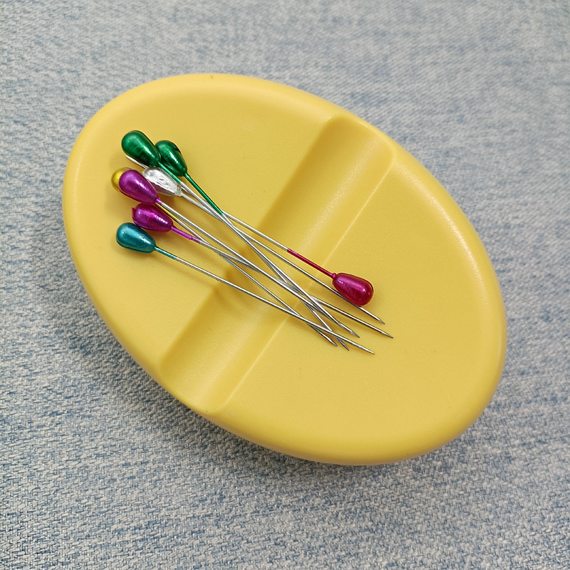 磁性吸针器吸针盒 磁力针插珠针 十字绣防丢针 收纳盒diy工具