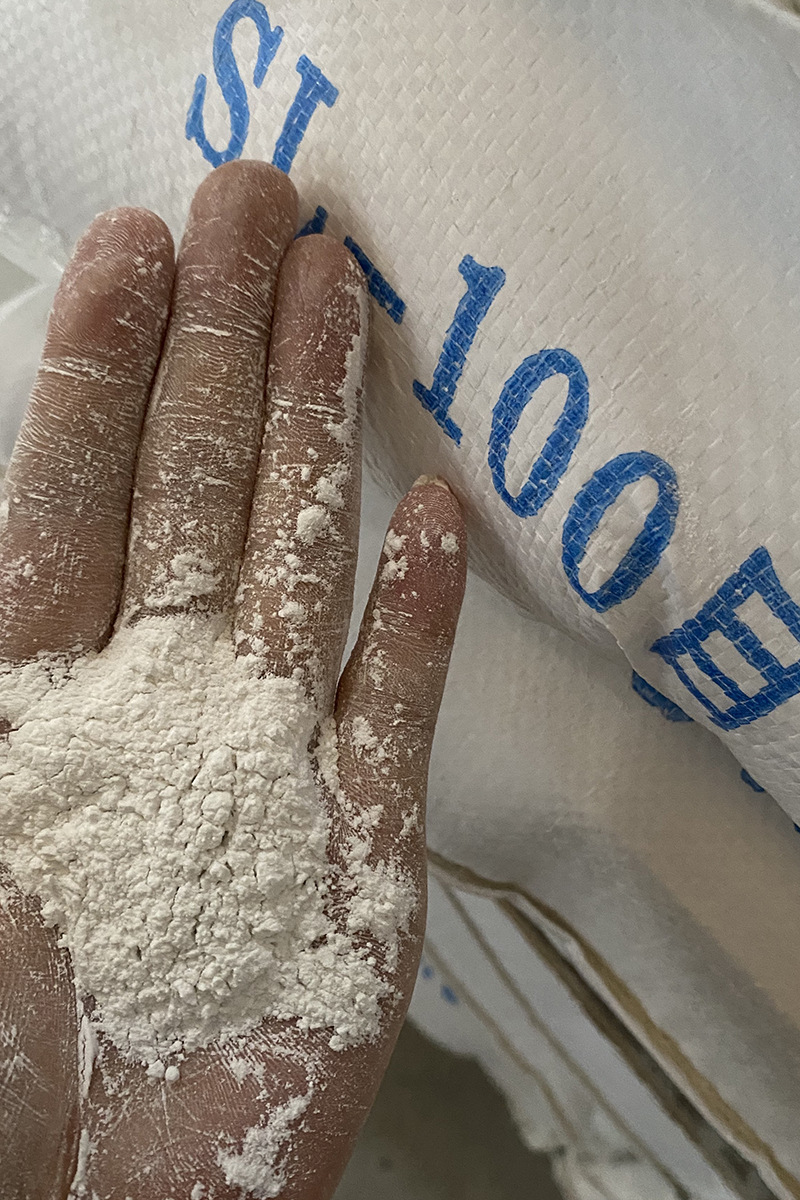 石英粉 碳酸钙 雪花白100目120目150目饲料陶瓷岗石建材白色钙沙
