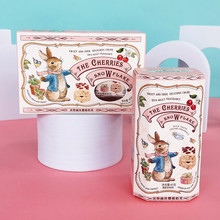 彼得兔樱桃奶芙雪花酥盒装多规格满月宝宝生日结婚喜糖零食伴手礼