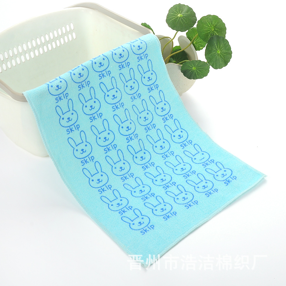 Wholesale Face Cloth Hand Towel Kindergarten Small Towels Kids' Towel Advertising Logo Gift Printing Towel