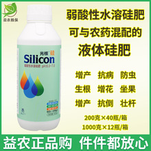 光核 硅肥液体草莓果树甘蔗增产剂小麦水稻专用硅肥抗倒伏叶面肥