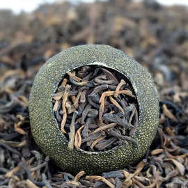 江门新会天马小青柑普洱茶柑普茶宫廷熟茶橘普陈皮茶小青桔茶散装