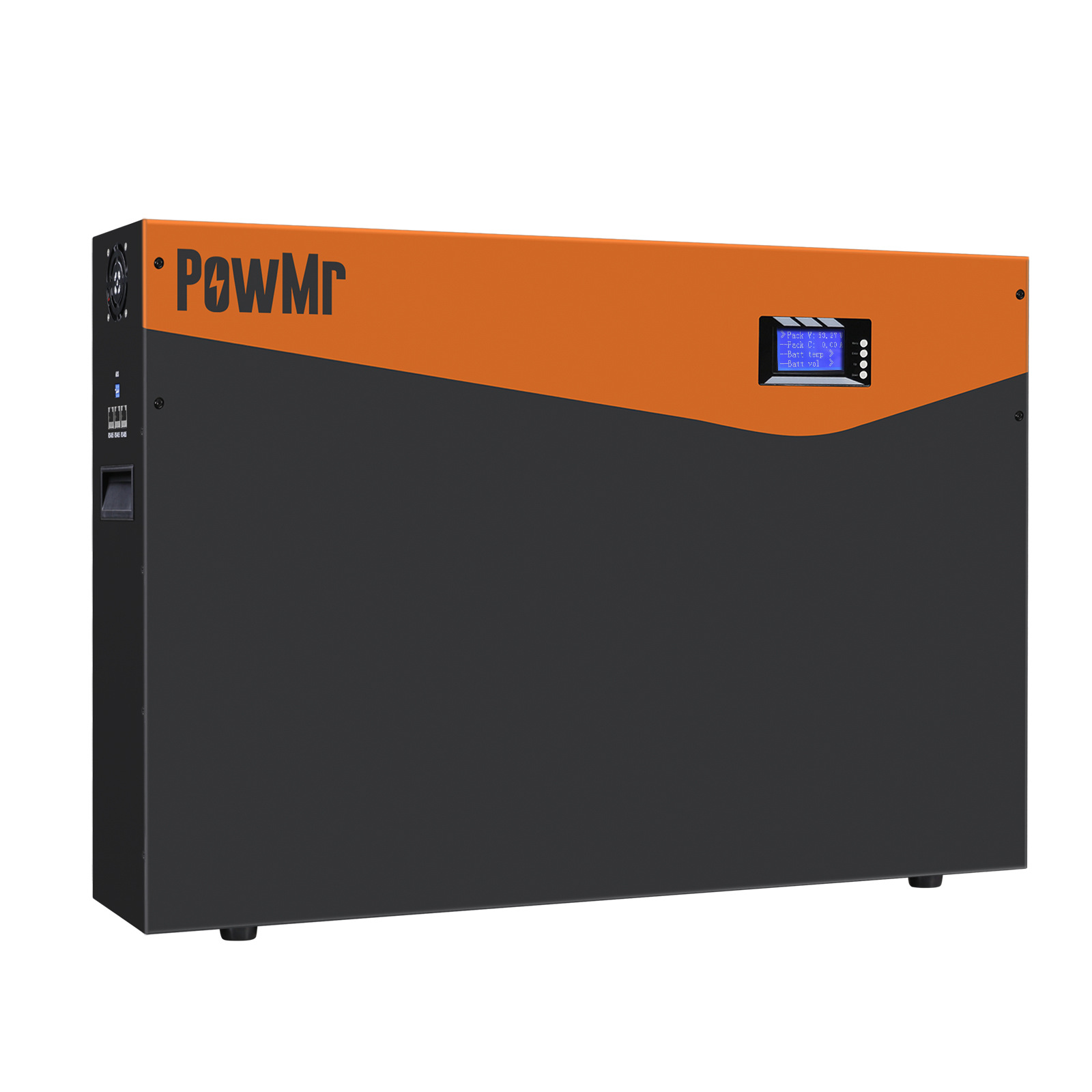 powmr 48v 100ah壁挂式锂电池 太阳能家庭储能 磷酸铁锂电池