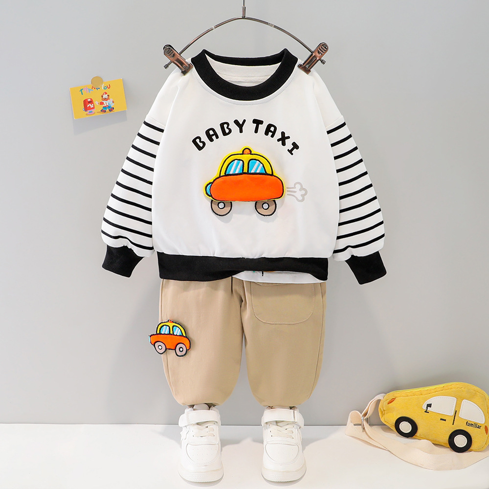 宝宝春秋套装洋气2儿童衣服春季3婴儿潮童装小童春款一岁男童春装
