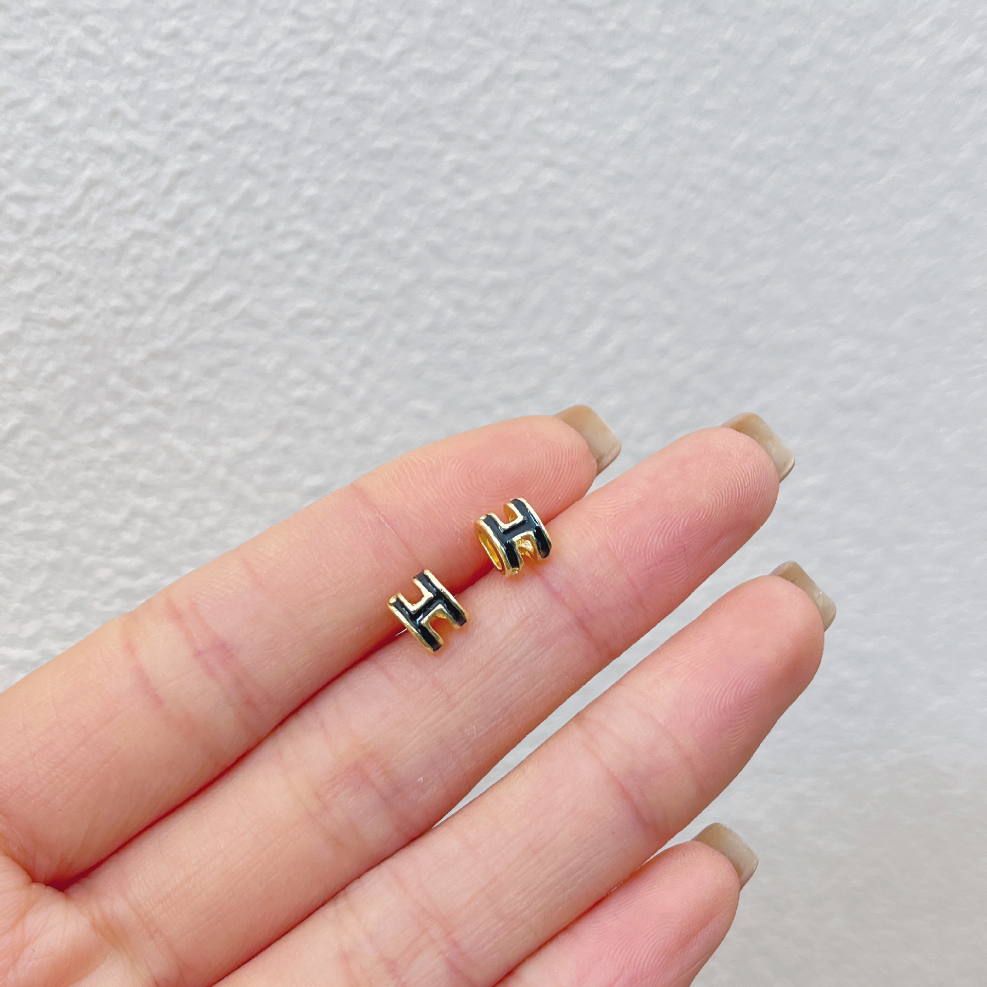 [Collection 2] 925 Silver Needle Stud Earrings Female Students Drop Oil Colorful Cute Live Hot Earrings Wholesale