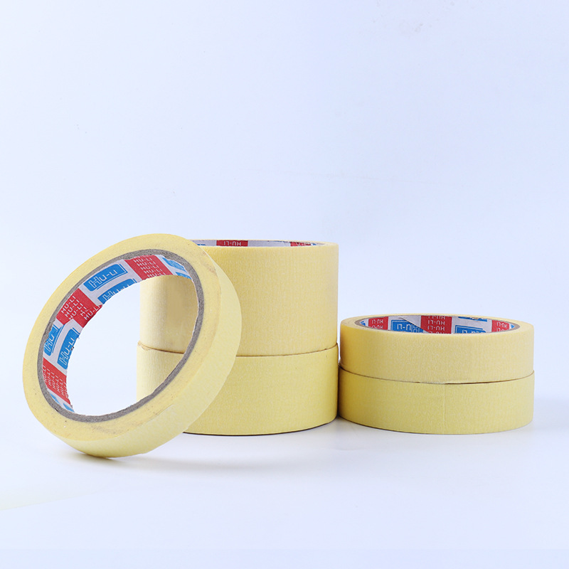 Masking Tape Tape High Temperature Resistant Masking Paper for Spray Painting Glue Beauty Seam Art High Adhesive Masking Tape Crease Paper Tape