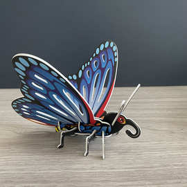 立体拼图kt板6-14岁儿童益智手工组装玩具动物模型制作现货批发