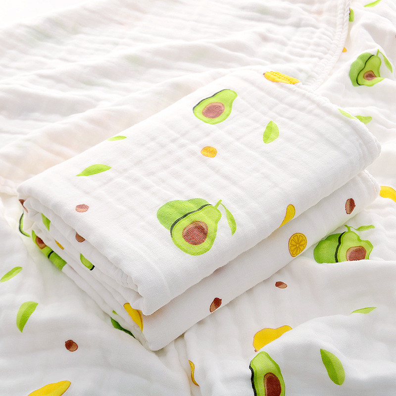 Baby's Bath Towel Cotton Six-Layer Gauze Baby Supplies Newborn Baby Child Cover Blanket Newborn Quilt One Piece Dropshipping