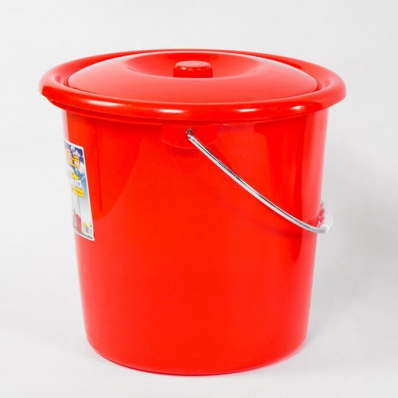 红桶经典红色水桶加厚塑料家用学生宿舍洗澡洗脚洗衣喜事红桶大号