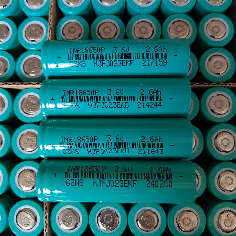 卓能18650拆机锂电池2600mah3c动力电瓶车锂电池路灯电风扇滑板车