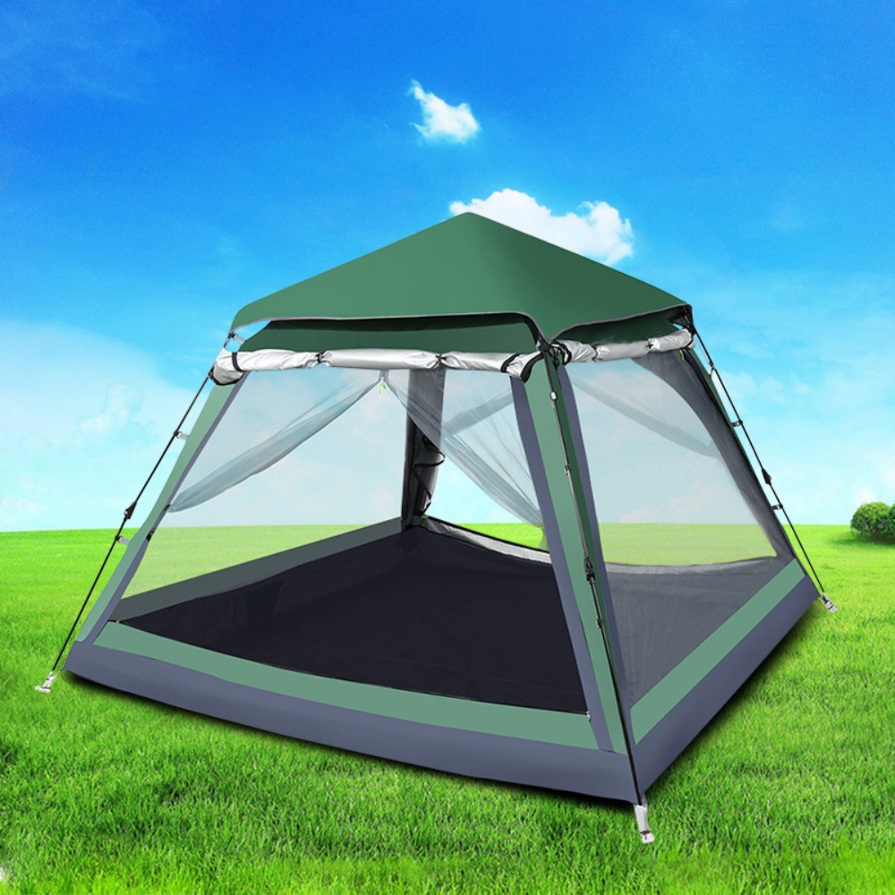 户外防蚊帐篷加高遮光阳防紫外线加厚防晒防雨全自动速开通气帐篷
