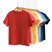 GRRR品牌童装夏季2024款 儿童短袖T恤广告衣服男女半袖纯色打底衫