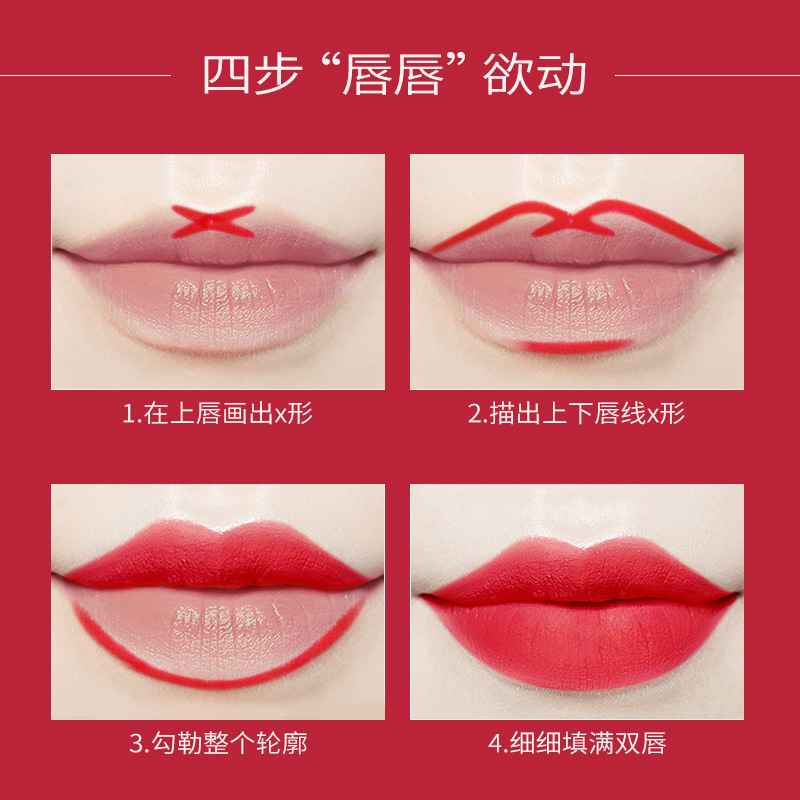 Flamingo Lip Liner Pencil Sharpener Lipstick Dual-Use Lipstick Pen Non-Fading Beginner Modified Lip Makeup Wholesale