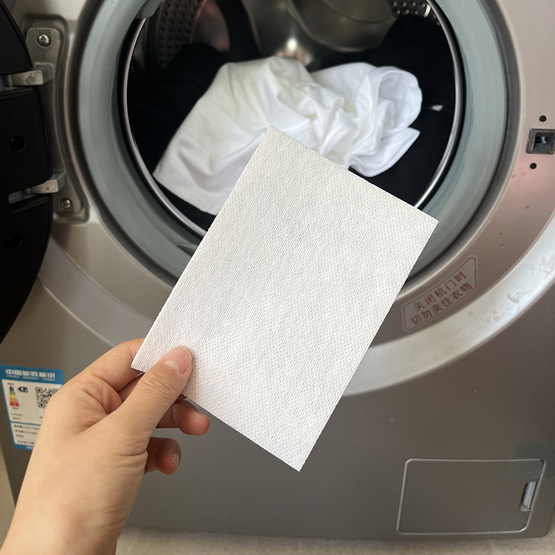 新款吸色片 防串染色母片护色衣物混洗防染吸色纸洗衣片厂家批发