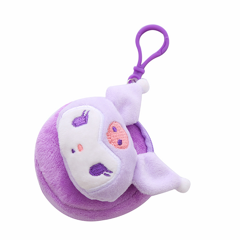 Mini Sanrio Earphone Bag Coin Bag Cute round Student Coin Purse Women's Bag Pendant Accessories Small Bag Gift