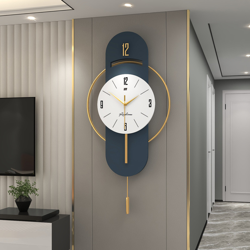 wall clock affordable luxury fashion simple living room clock personality creative trending decorative clock wall modern home pocket watch