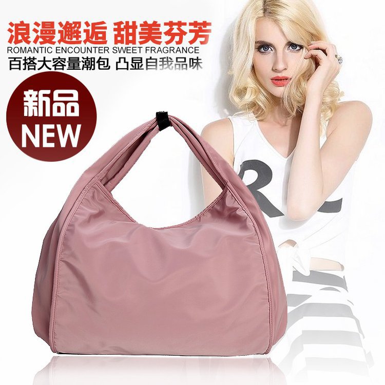 Bobo Large Capacity Shoulder Bag Handbag Messenger Bag Nylon Cloth Bag Fashion Simple Hand Bag Women's Bag women bag