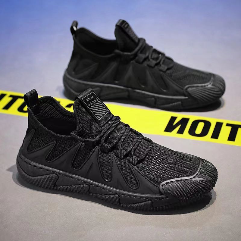 2023 Autumn New Men's Outdoor Work Shoes Breathable Casual Sneaker Youth Student Trendy Men's Shoes Wholesale