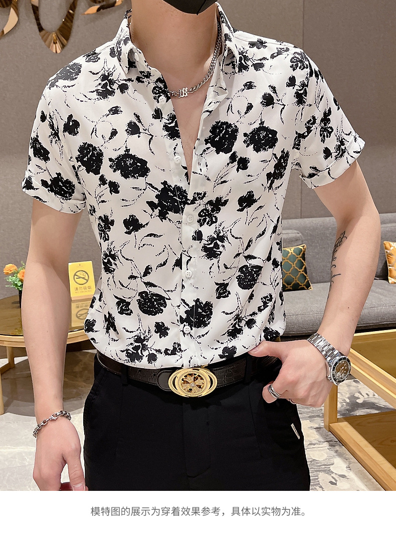 夏季新款纯棉短袖刺绣圆领短袖男青年可代发-阿里巴巴