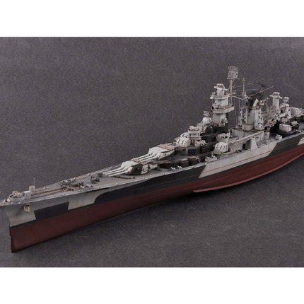 现货包邮小号手拼装军舰模型1/700美国cb1阿拉斯加号巡洋舰 06738
