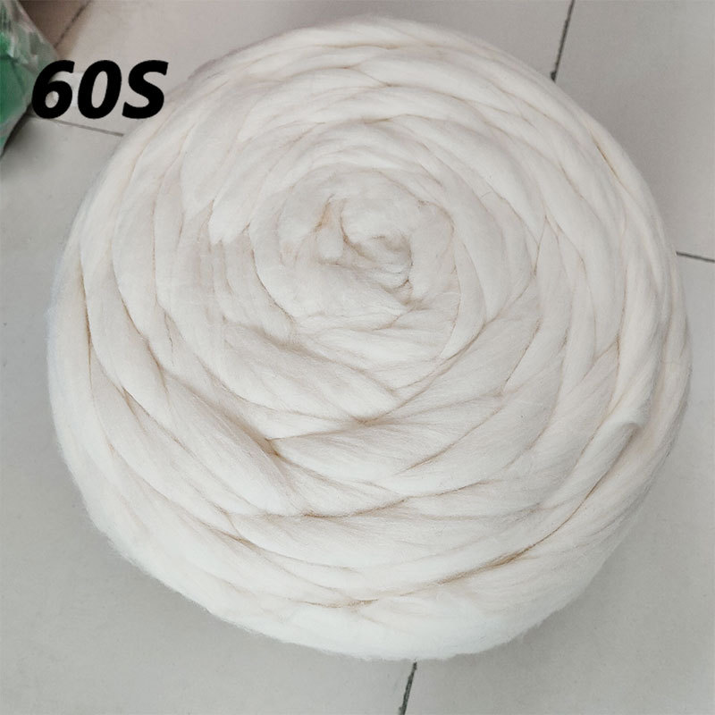60s羊毛条戳戳乐工艺品 手工diy填充 羊毛原材料支持订染 可染色