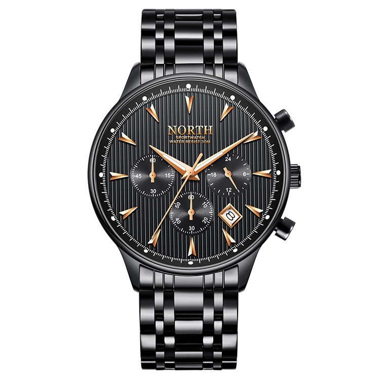 quartz 潮流 经典 外贸 金属 手表 钢带 新款 抖音 批发 手表男!