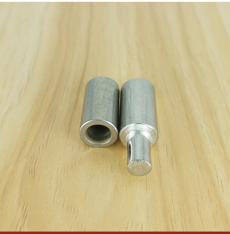 厂家直供二连不锈钢子母门轴配电箱机柜门轴焊接配件圆柱门轴批发