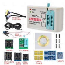 EZP2023 + 高速SPI FLASH编程器 24/25/93bios 25T80烧录脱机复制