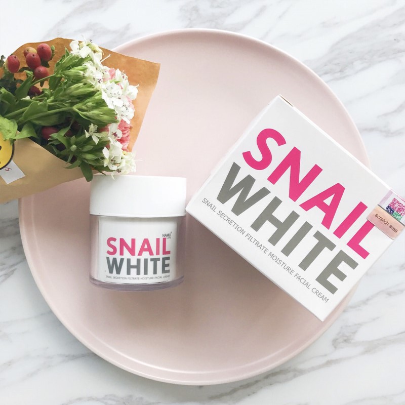泰国蜗牛霜蜗牛面霜snail white蜗牛霜保湿补水