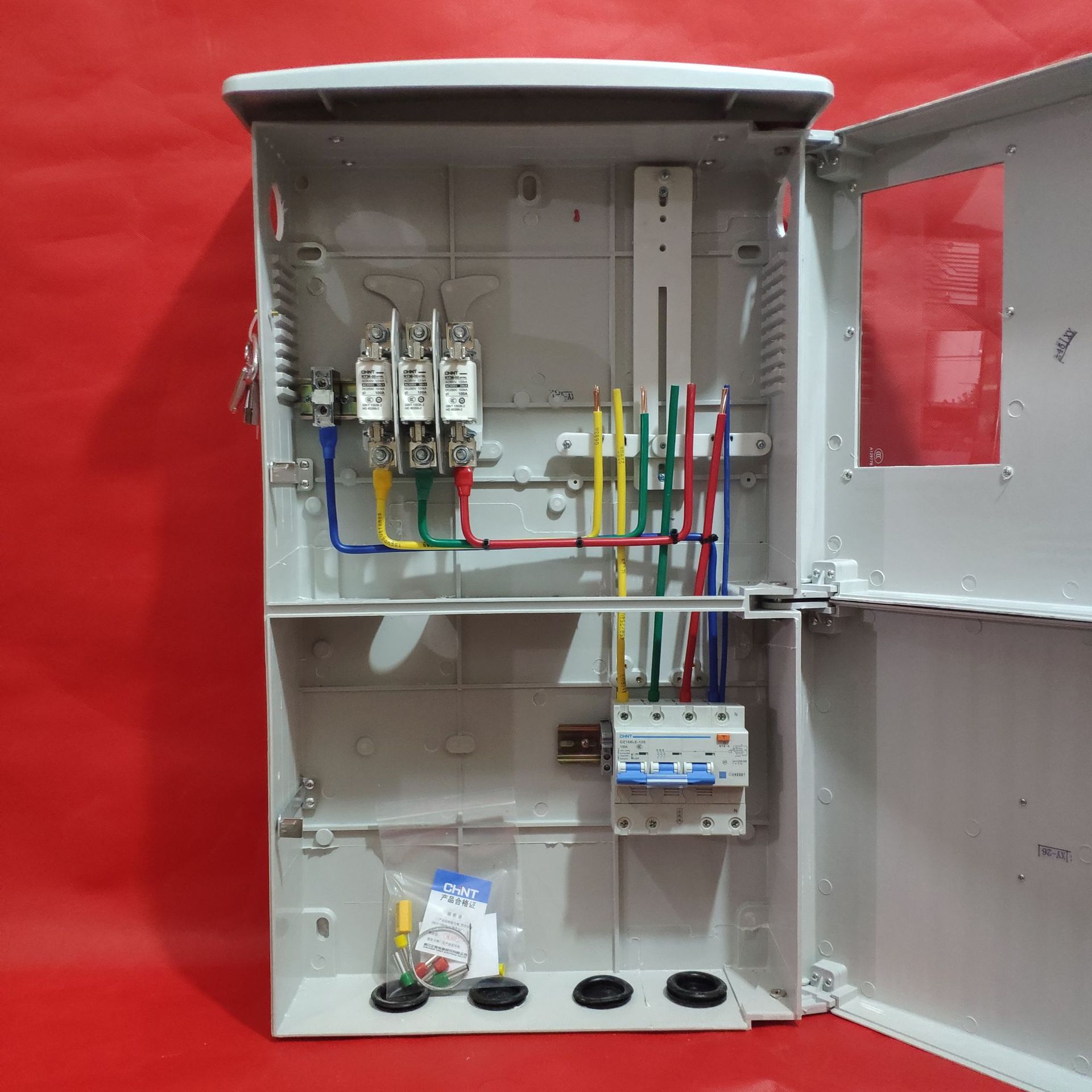 国网smc玻璃钢三相一户电表箱计量箱国网箱光伏并网箱配电箱