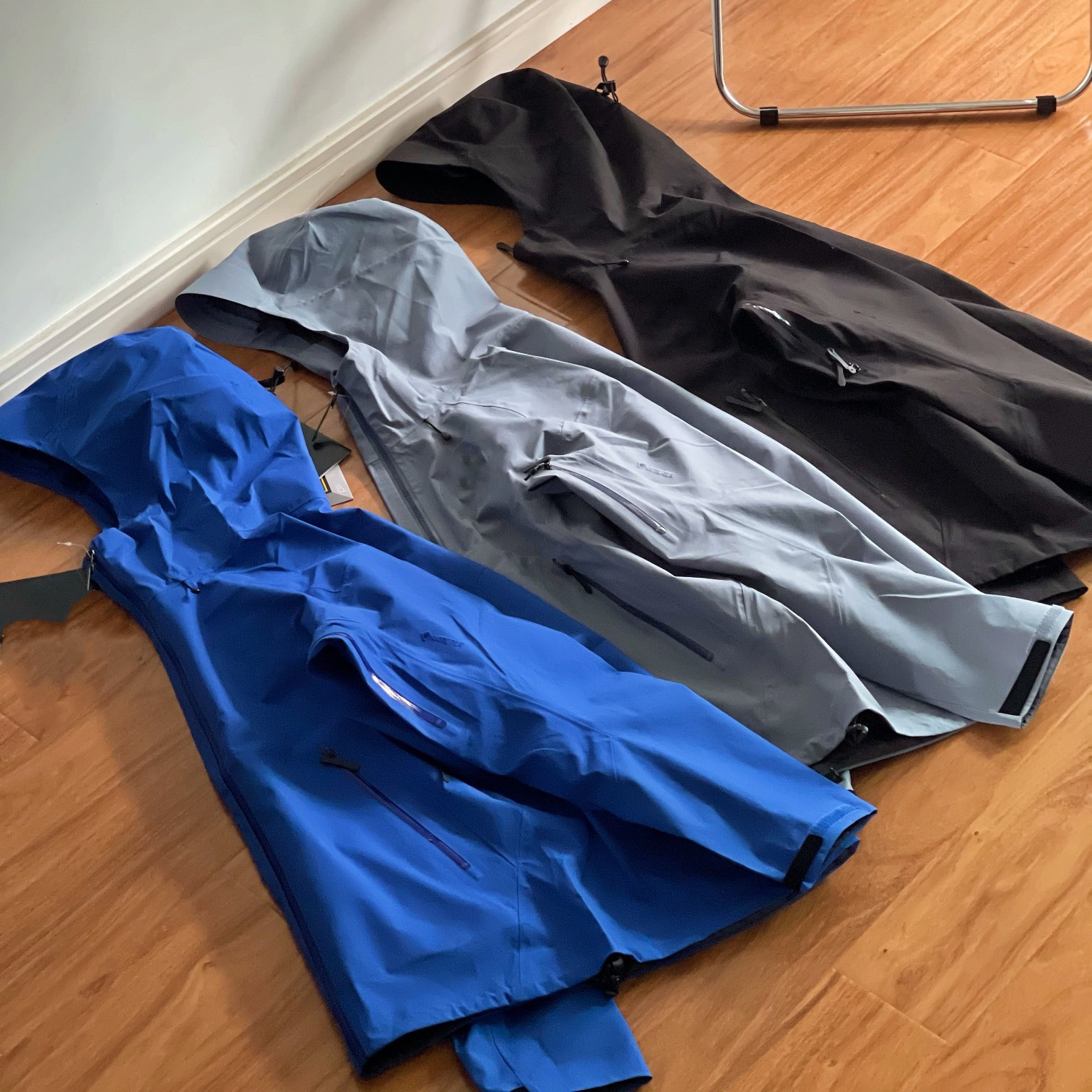 户外防泼水硬壳冲锋衣gtx男士轻薄透气外套机能拉链夹克潮 91111