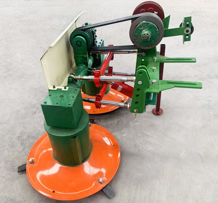 农用前置圆盘割晒机圆盘割草机苜蓿晾晒机拖拉机四轮单圆盘双圆盘