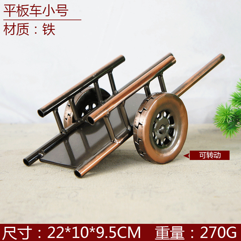 Metal Handmade Welding Platform Trolley Wine Rack Model Crafts Decoration Wine Rack Creative Oblique Household Iron