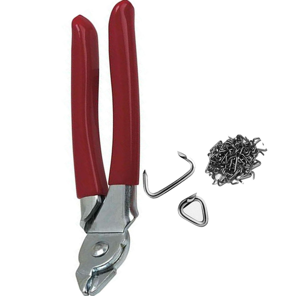 家用封口钳c型扣环绑鸡笼钳宠物笼 超市封口机铁笼子多功能猪圈钳